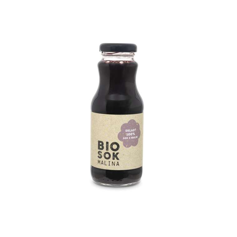 BIO sok malina 250 ml 